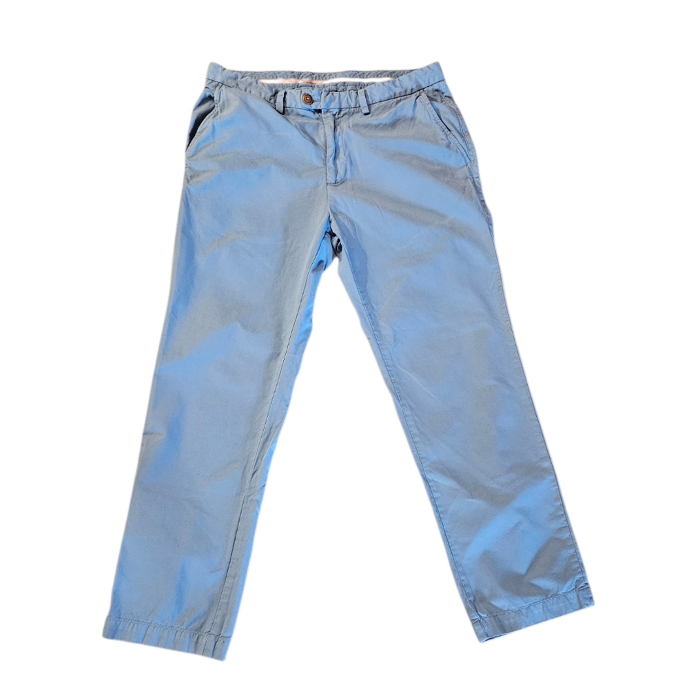 Tommy Bahama Light Blue Cotton Chinos Sz 34/30